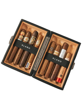 Klaro Reisehumidor Maxwell für 8 Zigarren schwarz