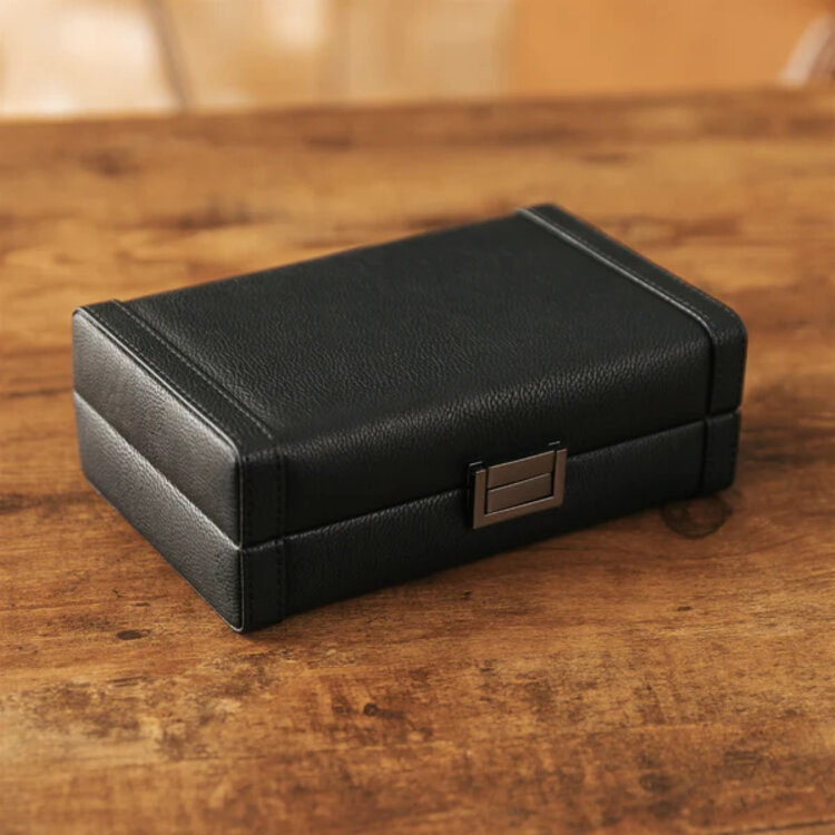 Klaro Humidore  Reisehumidor Maxwell für 8 Zigarren  schwarz