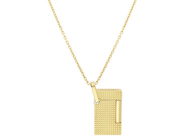 S.T. Dupont Halskette Feuerzeug Gold K27067CH