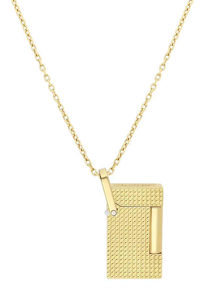 S.T. Dupont  Halskette Feuerzeug Gold K27067CH