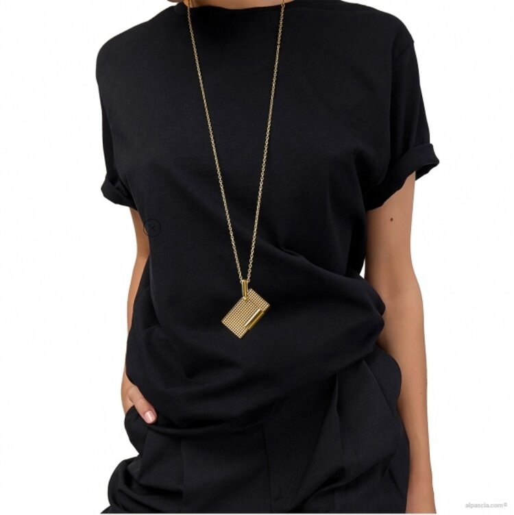 S.T. Dupont  Halskette Feuerzeug Gold K27067CH