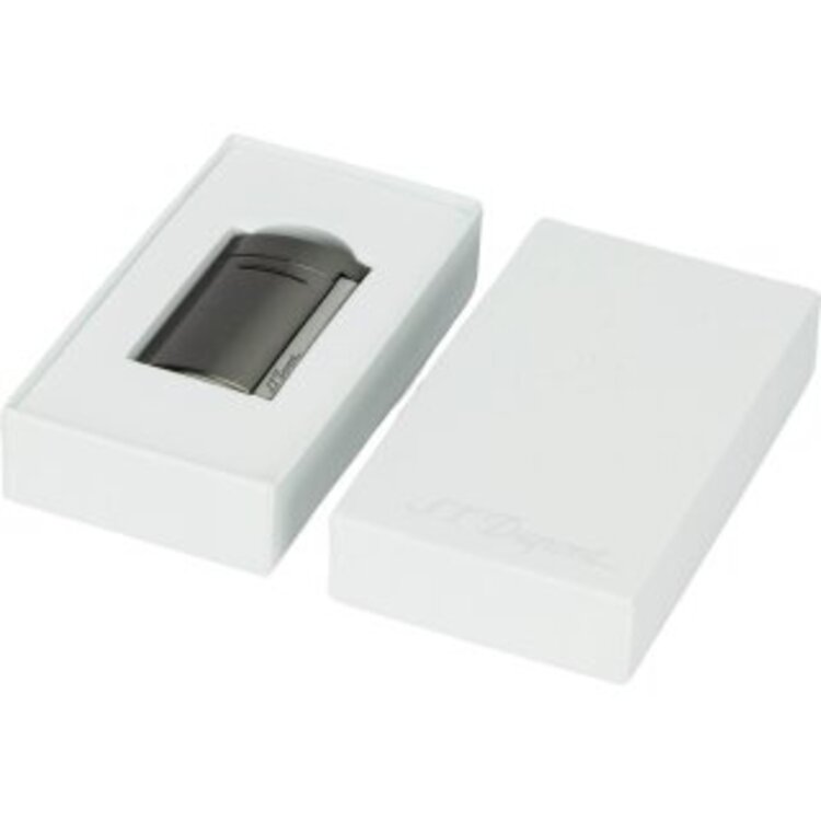 S.T. Dupont Minijet Feuerzeug Gebürstet Gun Metall 010888