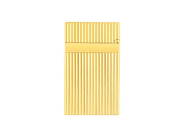 S.T. Dupont Ligne 2 Feuerzeug Gelbgold Längsgestreift 16827