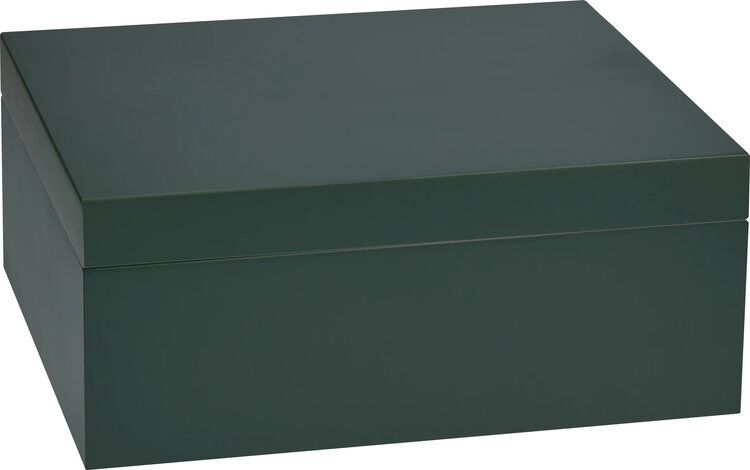 Adorini Humidor Medium Deluxe Midnight Green