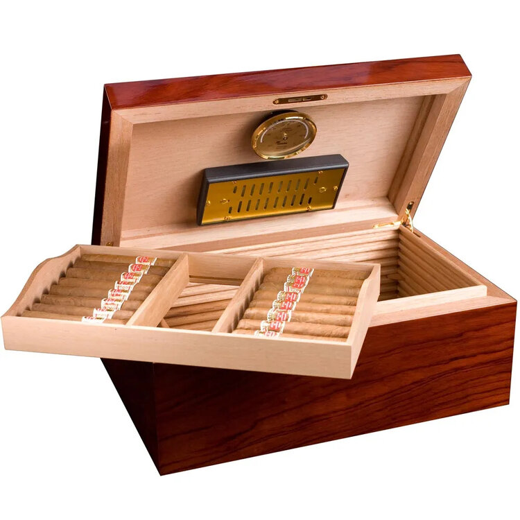 Adorini Humidor Santiago Grande Deluxe Kirschholz