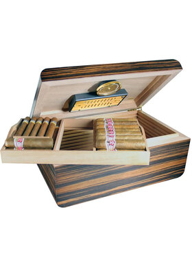 Adorini NoHumidor Novara Grande Deluxe Ebenholz