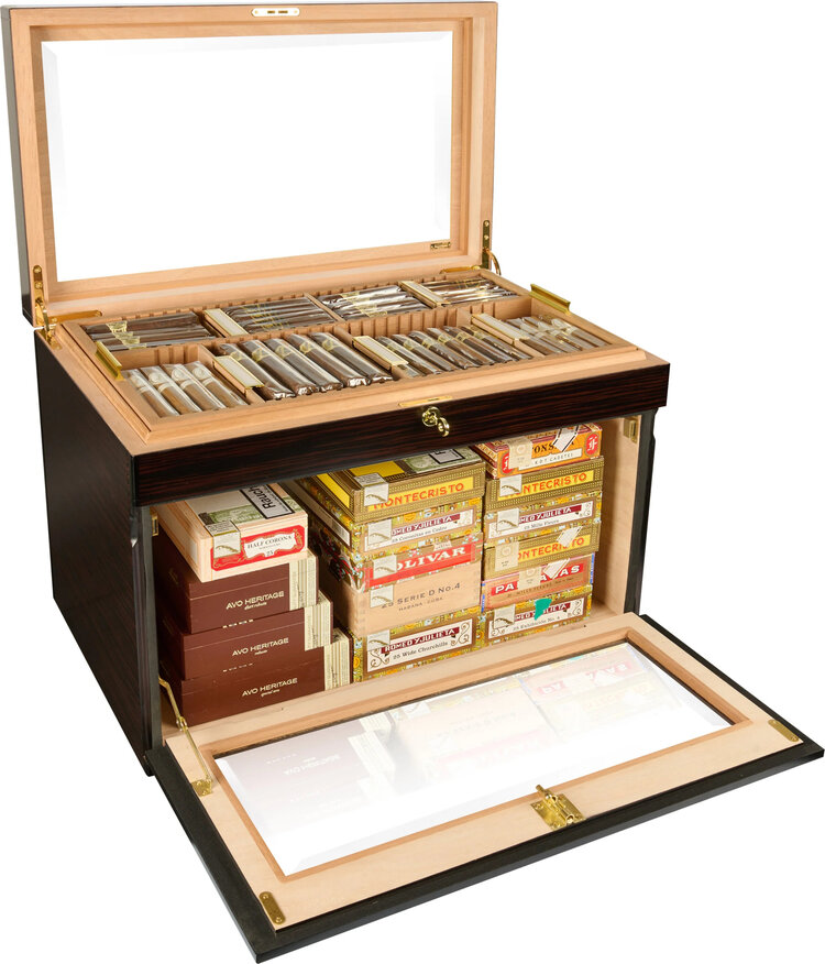 Adorini Humidor Portico Deluxe braun