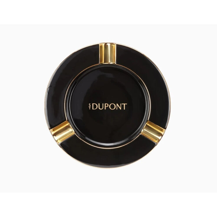 S.T. Dupont XL Zigarren-Aschenbecher Black Golden 006737