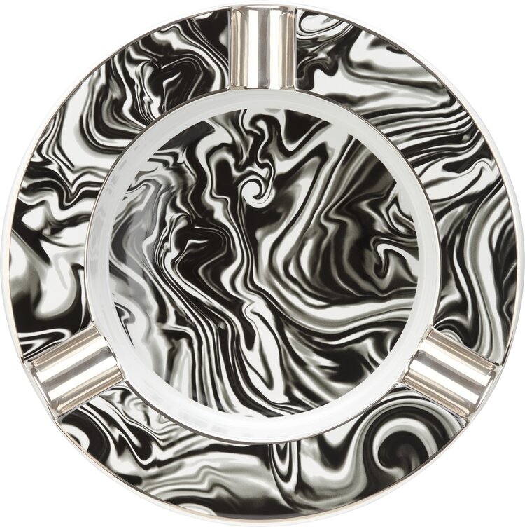 S.T. Dupont Zigarren-Aschenbecher Black Smoke 006725