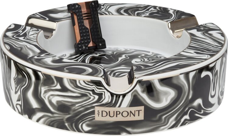 S.T. Dupont Zigarren-Aschenbecher Black Smoke 006725