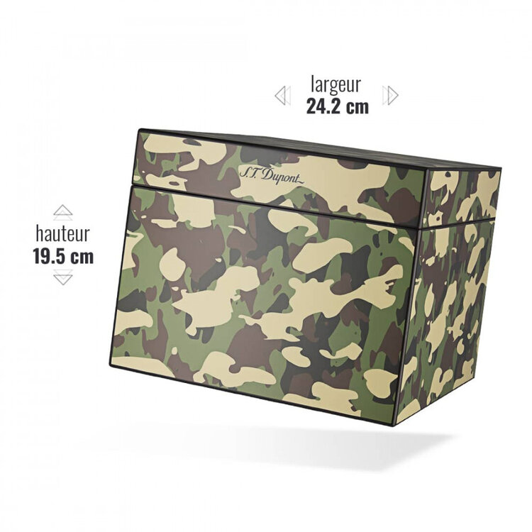 S.T. Dupont Cube Humidor Camouflage 001317