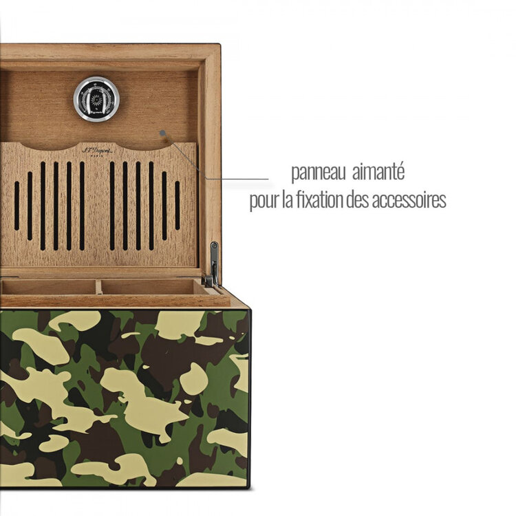 S.T. Dupont Cube Humidor Camouflage 001317