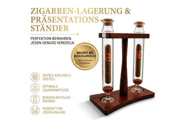 Graziani Infusio Zigarreninfuser 2 Röhren | kubazigarren.ch
