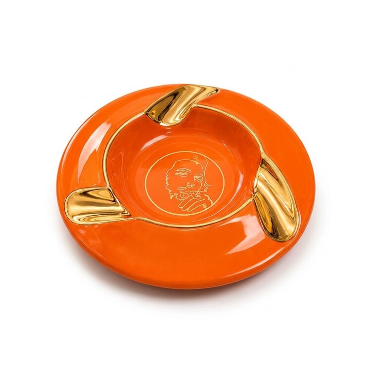 Guevara Zigarrenaschenbecher RAG-2309 Keramik Hermès Orange