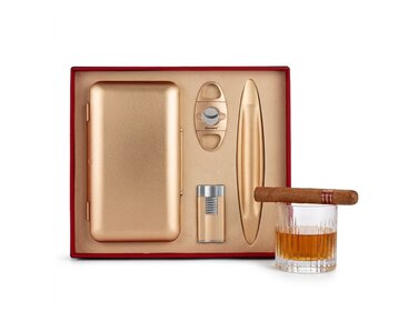 Guevara Zigarren-Geschenkset RAG-6422 4-teilig Gold