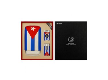 Guevara Zigarren-Geschenkset RAG-6327 Kuba Flagge 3-teilig