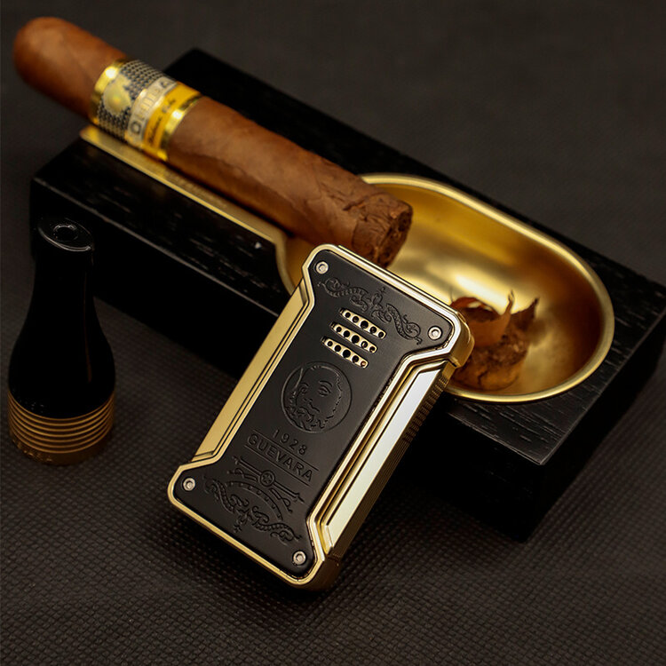 Guevara Zigarren-Geschenkset RAG-6701 Luxus 7-teilig Schwarz/Gold