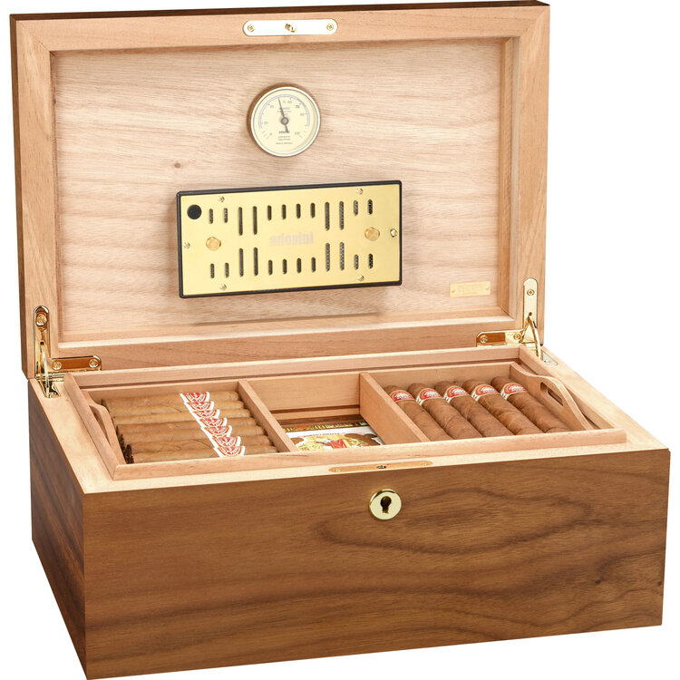 Adorini Humidor Ancona Walnuss Grande Deluxe