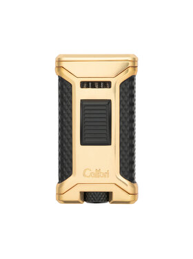 Colibri Ascari Feuerzeug Gold/Schwarz