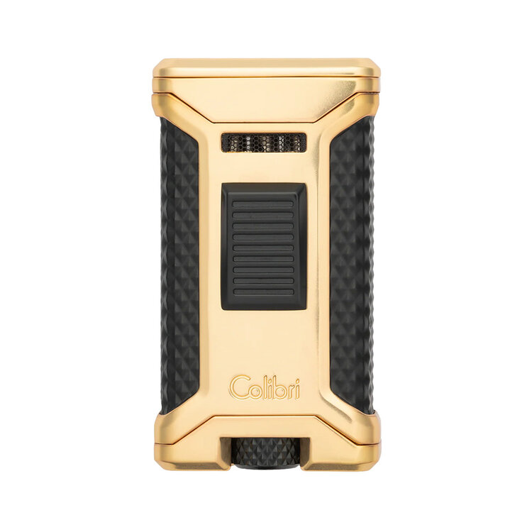 Colibri  Ascari Feuerzeug Gold/Schwarz