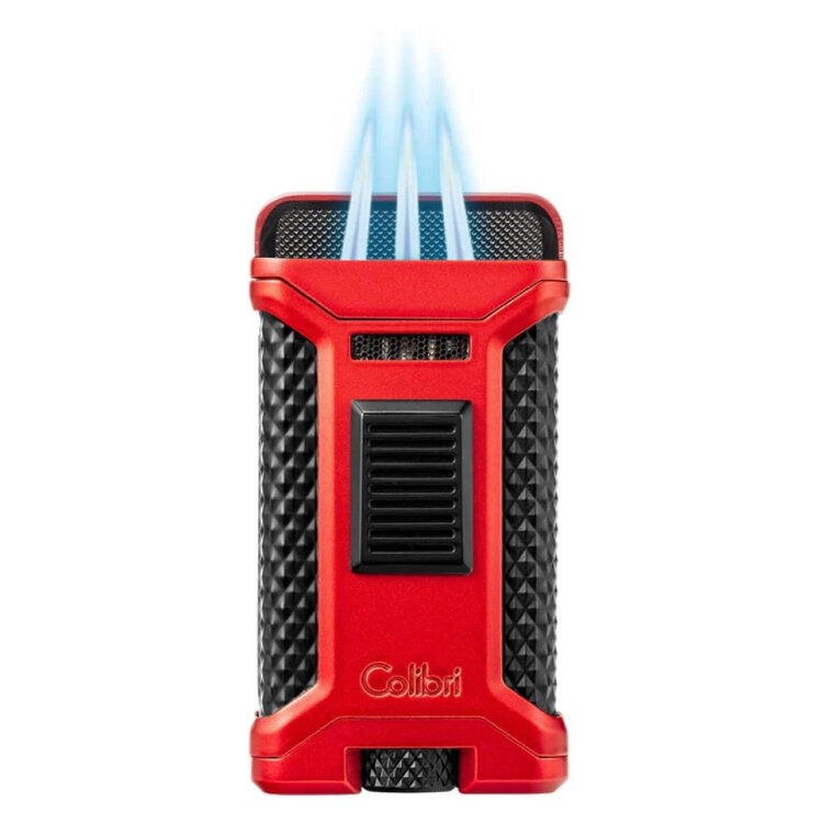 Colibri  Ascari Feuerzeug Rot/Schwarz