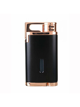 Colibri Belmont Feuerzeug Schwarz/Roségold