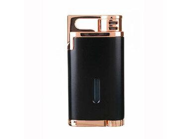 Colibri Belmont Feuerzeug Schwarz/Roségold