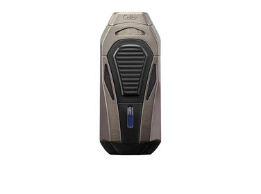 Colibri Boss III Feuerzeug Gunmetal mit Cutter