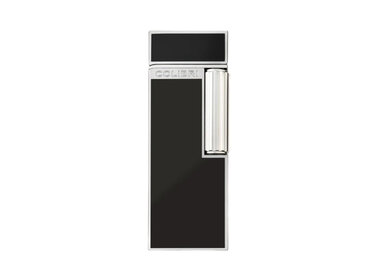 Colibri Continental Feuerzeug Schwarz/Chrom mit Softflamme