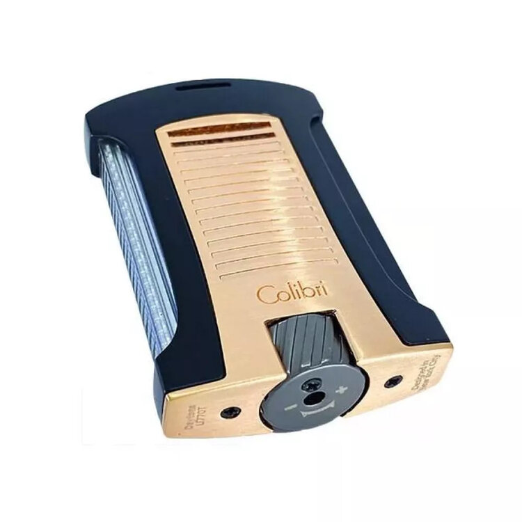 Colibri Daytona Feuerzeug Roségold mit Single-Jet-Flamme