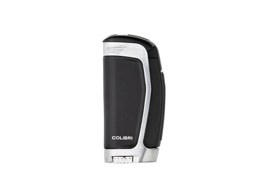 Colibri Enterprise 3 Feuerzeug Schwarz/Chrom mit Bohrer