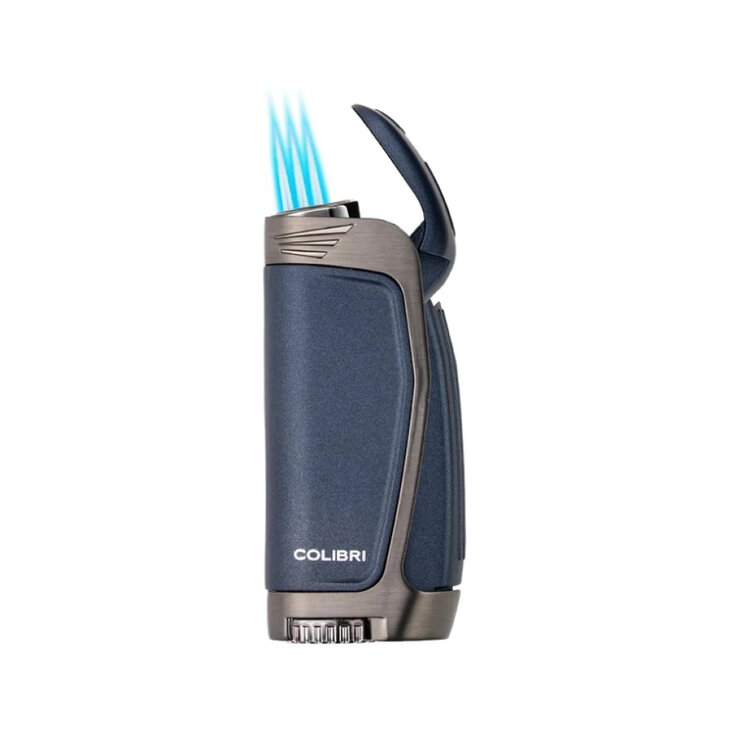 Colibri Enterprise 3 Feuerzeug Schwarz/Chrom mit Bohrer