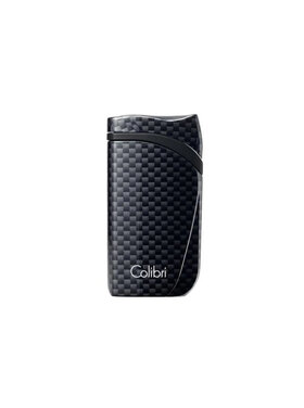 Colibri Falcon Feuerzeug Carbon Schwarz mit Schrägflamme