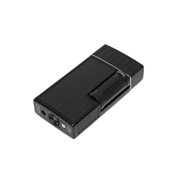 Colibri Colibri Julius Feuerzeug Schwarz mit Doppel-Softflamme