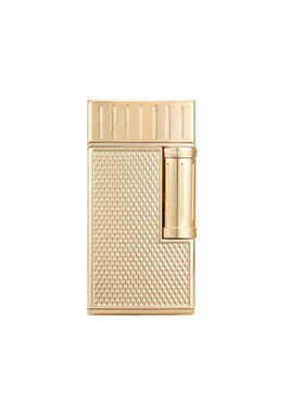 Colibri Julius Feuerzeug Gold mit Doppel-Softflamme