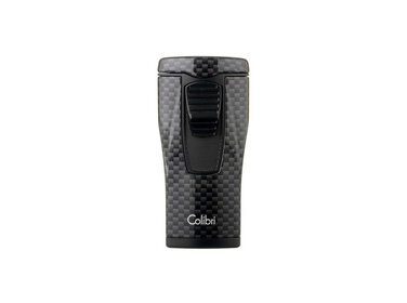 Colibri Monaco Feuerzeug Carbon Schwarz mit 3-fach Jet