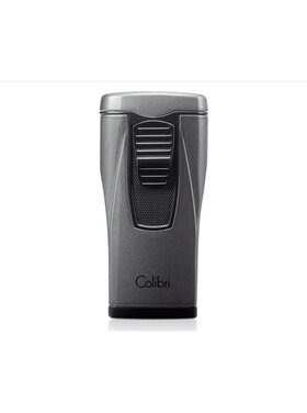 Colibri Monaco Feuerzeug Anthrazit metallic mit 3-fach Jet