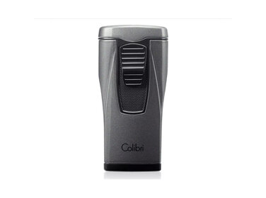 Colibri Monaco Feuerzeug Anthrazit metallic mit 3-fach Jet