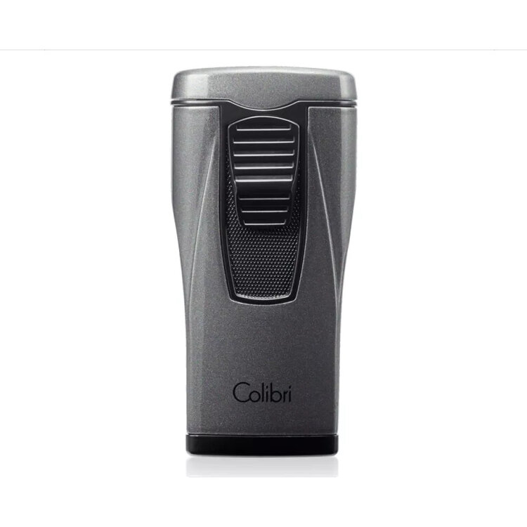 Colibri Monaco Feuerzeug Anthrazit metallic mit 3-fach Jet
