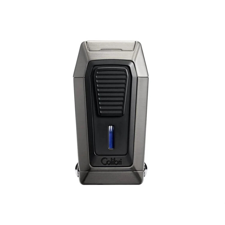 Colibri Quantum Feuerzeug Gunmetal mit V-Cutter
