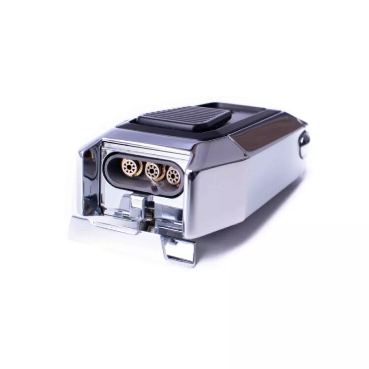 Colibri  Quantum Feuerzeug Chrom mit V-Cutter