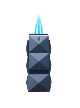 Colibri Quasar II Feuerzeug Dunkelblau mit Bohrer