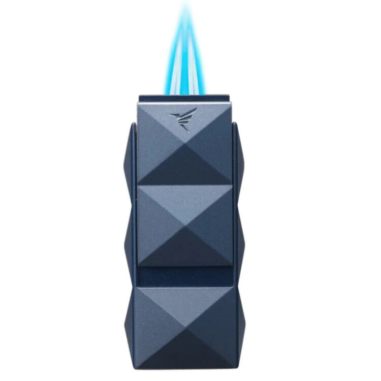 Colibri  Quasar II Feuerzeug Dunkelblau mit Bohrer
