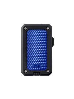 Colibri Rally Feuerzeug Blau/Schwarz mit Jet-Flamme