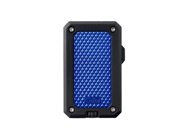 Colibri Rally Feuerzeug Blau/Schwarz mit Jet-Flamme