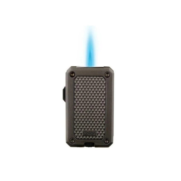 Colibri Colibri Rally Feuerzeug Gunmetal mit Jet-Flamme