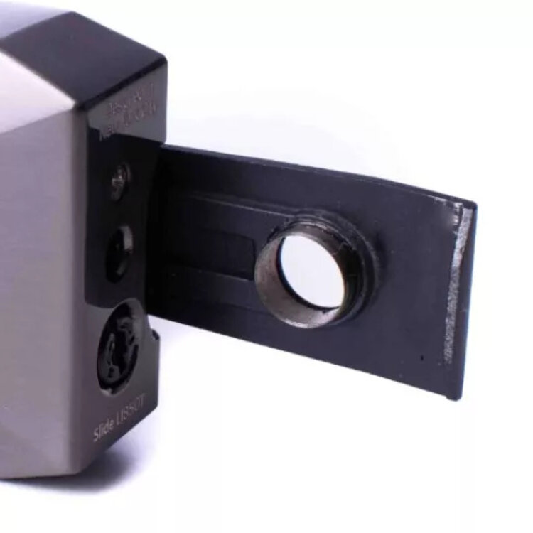 Colibri  Slide Feuerzeug Schwarz mit Bohrer