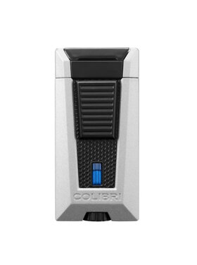 Colibri Stealth Feuerzeug Silber/Schwarz mit 3-fach Jet