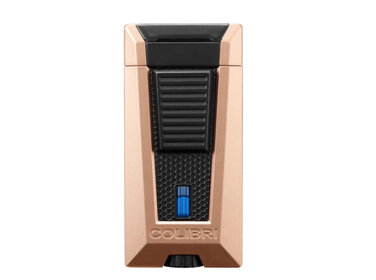 Colibri  Feuerzeug Stealth Roségold/Schwarz mit 3-fach Jet