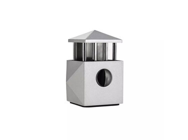 Colibri  Tisch-Zigarrenschneider Quasar Silber V-Cut 24 mm/gerade 27 mm